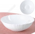 Белая Салатник d18см 0,7л (волн.край) Classic