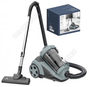 Пылесос 2800Вт,мощность всасывания 500В, серый (1) 