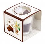 Свеча аромат (стеклянный стакан) 60гр с фигуркой 