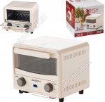 Духовка 3л 500Вт,1режим, регулировка t120-230,кремовый (8) 