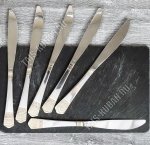 РУБЕНС  Нож столовый 6шт, золото (100)