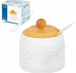 Снежинки Банка для хранения 250мл d8,5 h9см 