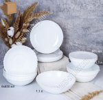 Белый Столовый набор 15пр 