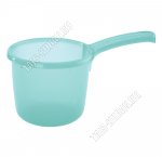 Ковш 1,3л круг.(d14 руч.12см) салатовый (36) 