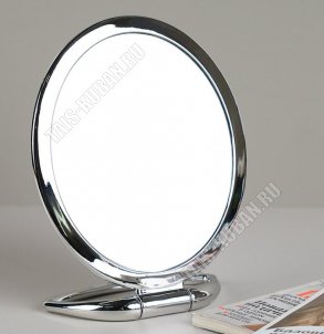 Зеркало настольное круглое (d14,5см) 