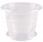 Кашпо прозр 3,5л d23 h17,5см (20) 