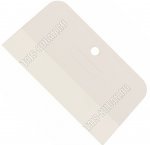 Шпатель  180мм бел. резина (5) 