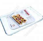 Форма прямоуг 1,1л L33х22см h2см, рифлен (6) 