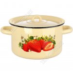 Клубника крем Кастрюля 4,5л (цил) (4) 