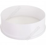 Сито д/муки, кругл (d22 h7,5см) белый (18) 