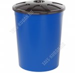 .Бак для мусора. 225л синий  (d70,5 h88см) (3) 