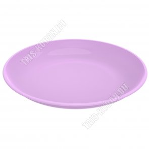 Тарелка плоск. (d30,5 h3,5см) фиолет (100) 