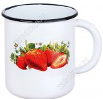 Клубника бел Кружка 1,0л (цил) (12) 