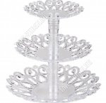 Фруктовница 3-х яр, кругл (d16/21/26 h24,5см) 