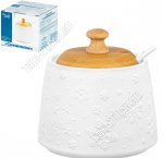 Снежинки Сахарница 350мл d10 h10,5см 