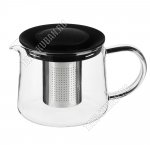 Чайник заварочный 0,6л (стекло+пластик) (12) 