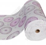 Коврик рулон, шир.65см,сирен/бел 