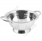Дуршлаг на ножке 22см, 2 ручки,нержавеющая сталь,зеркальная полировка (6) 