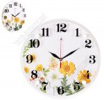 Часы (ДВП/стекло) d30см 