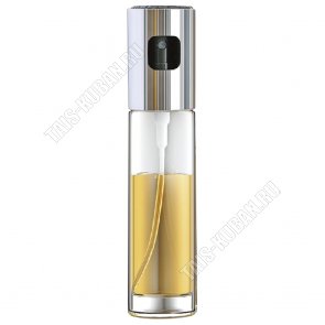 Спрей-дозатор для масла,уксуса 100мл,серебро (12) 