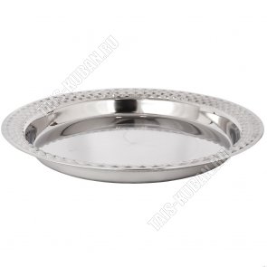 Блюдо (металл) кругл d50см 