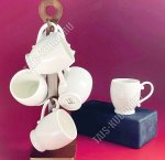 Tropical Кружка набор 6шт 280мл на бамб.подставке