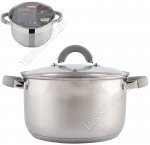 FELICITA Кастрюля 5,1л d22см,ф.цилиндр (6)