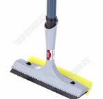 Окономойка телескоп.пластик.руч.L60-150см,насад.L20см,серебро (35) 