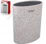 Подставка для ножей овальная 16x7 h22,5см,бежевый (12) 