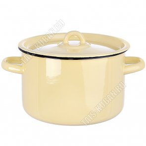 Кремовый Кастрюля 1,5л 