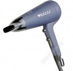 Фен 2400Вт 3tреж,2ск,хол.возд,концентр, пет.д/подв, защит.перегрева, синий (12) 