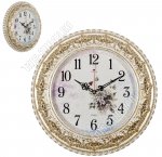 Часы (пластик/стекло) d38см 