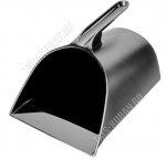 Совок-контейнер, горизонт.руч.L14см, 25х15см,черный, Бытпласт (9) 