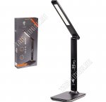 Светильник настольный 8Вт, черный/фактура-кожа (4) 