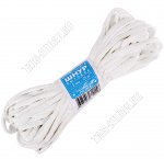 Веревка/шнур полиэфир.нить d5мм (25м) белый 