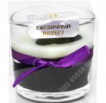 Свеча аромат (стеклянный стакан) 60гр с фигуркой 