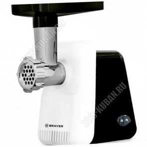 Мясорубка 1300Вт реверс,черн/белый 