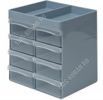 Органайзер д/мелочей 8 ящиков, +2секции (19х16 h20см) (8)