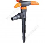 Разбрызгиватель на пике (вращ-ся) 3-х сторон,с присоед.переходника 3/4