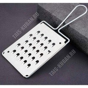 Терка плоская для овощей h20х8,5см,крупная (90) 