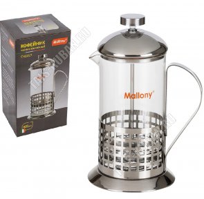 Френч-пресс (стекло+нерж) 