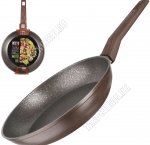 Carina Сковорода d26 h5см,корич/черн.с золотистым (6)