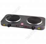 Плита эл. 2конф. Блин чугун. 2500Вт, d155/155мм,5 реж. t,черный 