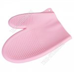 Прихватка-рукавица 21х16,5см,пудрово-розовый (12)
