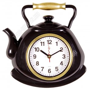 Часы (пластик+стекло) фигурные (27х28см) 