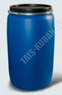 Бочка 127л кругл,с оцинк.хомут.(d49,2 h81/d горл.39см) с уплотн,синий (1) 