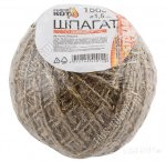 Веревка/шпагат льняной упаков.(150м) d1,5мм 1000текс(12) 