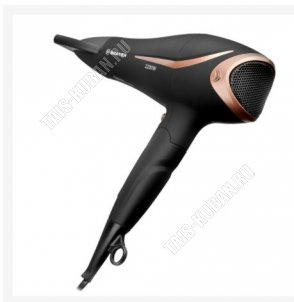 Фен 2200Вт складн.ручка,черн.матов/медный 