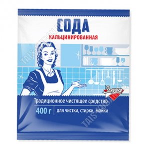 Сода кальцинированная 400г для всех ткани,для усиления стирки, уборки, мытья пола и посуды (10) 