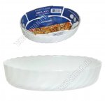 TRIANON Форма овал 3,0л 32х24 h6см, волнист.борт,п/у (6)